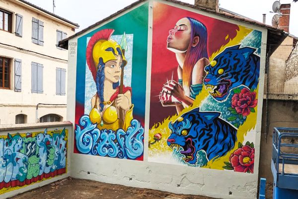 Fresque au Carré Public