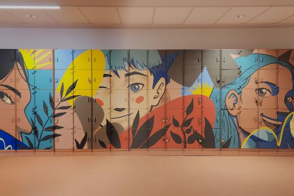 Les Casiers du collège Louis Pasteur